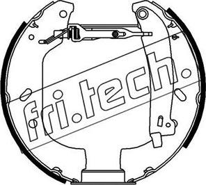 Fri.Tech. 16102 - Bremžu loku komplekts ps1.lv