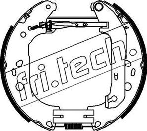 Fri.Tech. 16394 - Bremžu loku komplekts ps1.lv