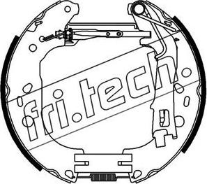 Fri.Tech. 16390 - Bremžu loku komplekts ps1.lv