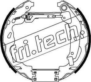 Fri.Tech. 16309 - Bremžu loku komplekts ps1.lv