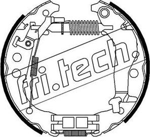 Fri.Tech. 16315 - Bremžu loku komplekts ps1.lv