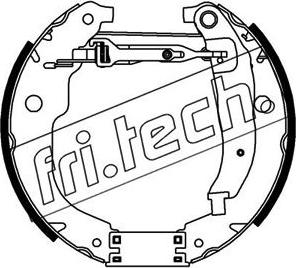 Fri.Tech. 16316 - Bremžu loku komplekts ps1.lv