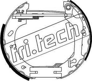 Fri.Tech. 16312 - Bremžu loku komplekts ps1.lv