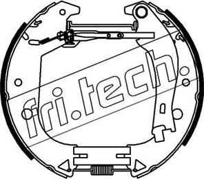 Fri.Tech. 16385 - Bremžu loku komplekts ps1.lv