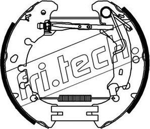 Fri.Tech. 16380 - Bremžu loku komplekts ps1.lv