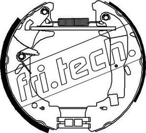 Fri.Tech. 16339 - Bremžu loku komplekts ps1.lv