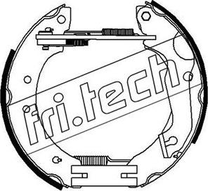 Fri.Tech. 16370 - Bremžu loku komplekts ps1.lv