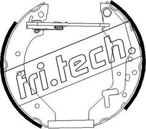 Fri.Tech. 16292 - Bremžu loku komplekts ps1.lv