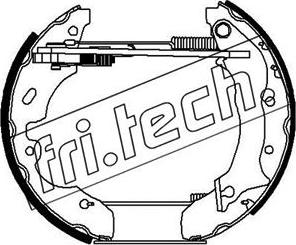 Fri.Tech. 16261 - Bremžu loku komplekts ps1.lv