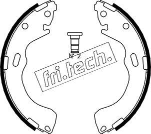 Fri.Tech. 1049.150 - Bremžu loku komplekts ps1.lv