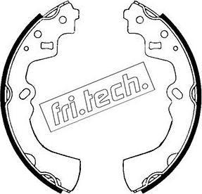 Fri.Tech. 1049.121 - Bremžu loku komplekts ps1.lv