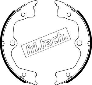 Fri.Tech. 1044.030 - Bremžu loku kompl., Stāvbremze ps1.lv