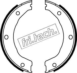 Fri.Tech. 1040.158 - Bremžu loku kompl., Stāvbremze ps1.lv