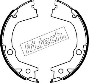 Fri.Tech. 1040.164 - Bremžu loku kompl., Stāvbremze ps1.lv