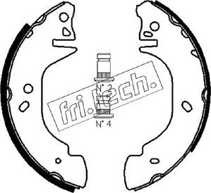 Fri.Tech. 1040.135 - Bremžu loku komplekts ps1.lv