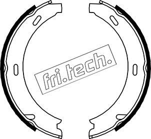 Fri.Tech. 1052.117 - Bremžu loku kompl., Stāvbremze ps1.lv