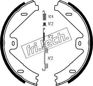 Fri.Tech. 1052.137K - Bremžu loku kompl., Stāvbremze ps1.lv