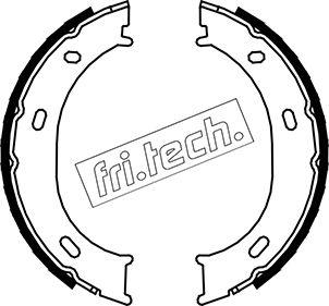 Fri.Tech. 1052.126 - Bremžu loku kompl., Stāvbremze ps1.lv