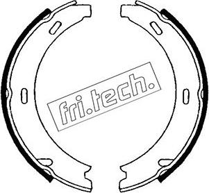 Fri.Tech. 1052.121 - Bremžu loku kompl., Stāvbremze ps1.lv