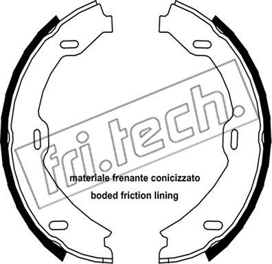 Fri.Tech. 1052.128 - Bremžu loku kompl., Stāvbremze ps1.lv