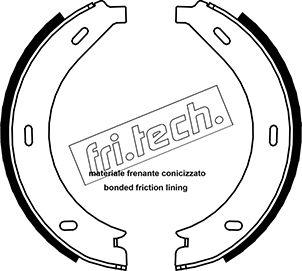 Fri.Tech. 1052.123 - Bremžu loku kompl., Stāvbremze ps1.lv