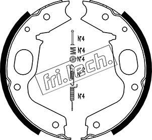 Fri.Tech. 1064.176K - Bremžu loku kompl., Stāvbremze ps1.lv