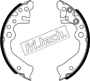 Fri.Tech. 1067.206 - Bremžu loku komplekts ps1.lv