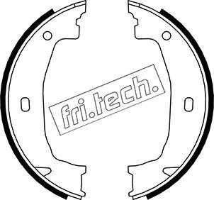 Fri.Tech. 1019.028 - Bremžu loku kompl., Stāvbremze ps1.lv