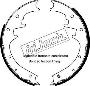 Fri.Tech. 1088.224 - Bremžu loku komplekts ps1.lv