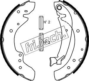 Fri.Tech. 1034.096 - Bremžu loku komplekts ps1.lv