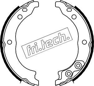 Fri.Tech. 1034.113 - Bremžu loku kompl., Stāvbremze ps1.lv