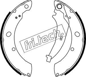 Fri.Tech. 1023.008 - Bremžu loku komplekts ps1.lv