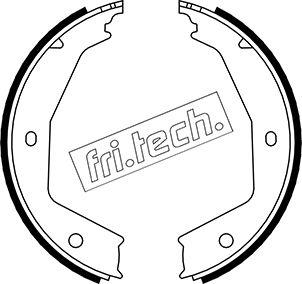 Fri.Tech. 1079.194 - Bremžu loku kompl., Stāvbremze ps1.lv