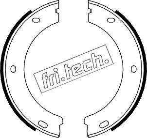 Fri.Tech. 1079.188 - Bremžu loku kompl., Stāvbremze ps1.lv