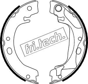 Fri.Tech. 1115.318 - Bremžu loku kompl., Stāvbremze ps1.lv