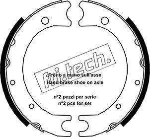 Fri.Tech. 1115.312 - Bremžu loku kompl., Stāvbremze ps1.lv