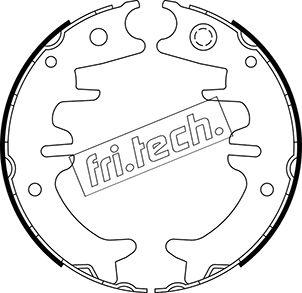 Fri.Tech. 1115.330 - Bremžu loku kompl., Stāvbremze ps1.lv