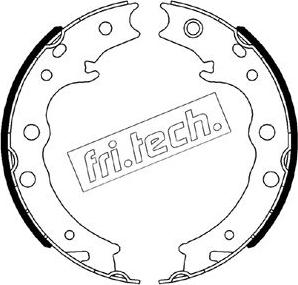 Fri.Tech. 1110.344 - Bremžu loku kompl., Stāvbremze ps1.lv