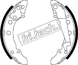 Fri.Tech. 1124.288 - Bremžu loku komplekts ps1.lv