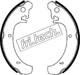 Fri.Tech. 1122.004 - Bremžu loku komplekts ps1.lv