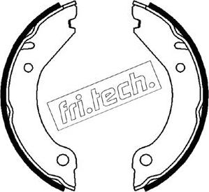 Fri.Tech. 1127.267 - Bremžu loku kompl., Stāvbremze ps1.lv