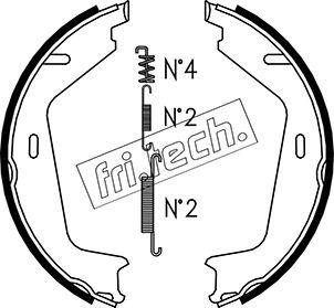 Fri.Tech. 1127.273K - Bremžu loku kompl., Stāvbremze ps1.lv