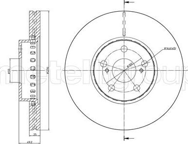 Fri.Tech. BD0955 - Bremžu diski ps1.lv