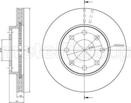 Fri.Tech. BD0922 - Bremžu diski ps1.lv