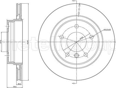 Fri.Tech. BD0552 - Bremžu diski ps1.lv