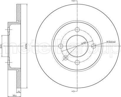 Fri.Tech. BD0031 - Bremžu diski ps1.lv