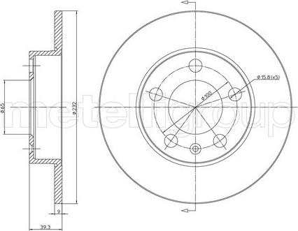 Fri.Tech. BD0149 - Bremžu diski ps1.lv