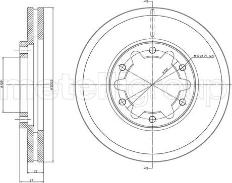 Fri.Tech. BD0877 - Bremžu diski ps1.lv