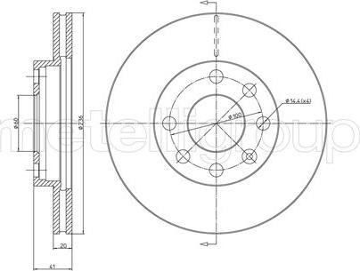 Fri.Tech. BD0240 - Bremžu diski ps1.lv