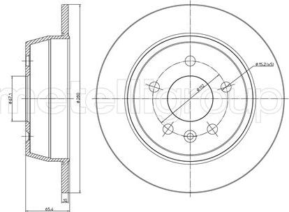 Fri.Tech. BD0202 - Bremžu diski ps1.lv